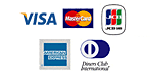 VISA�EMaster Card�EJCB�EUFJ Card�ENICOS�EDiners Club International�EAMERICAN EXPRESS